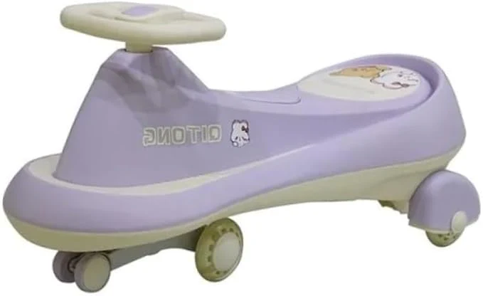 Qitong Lovable Swing Car With Music Purple MN069 - Image 5