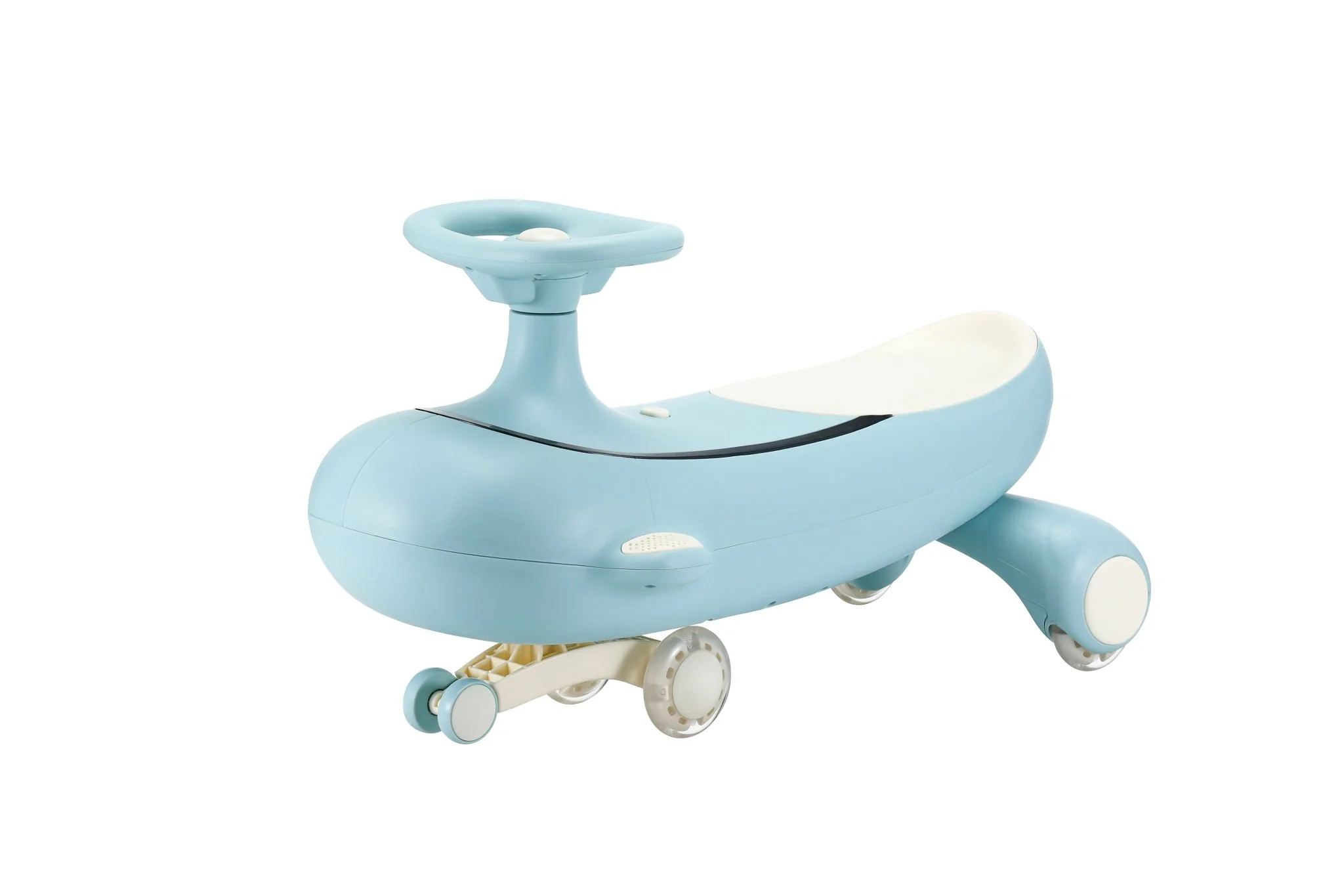 Qitong Swing Car With Music Blue QT-8106