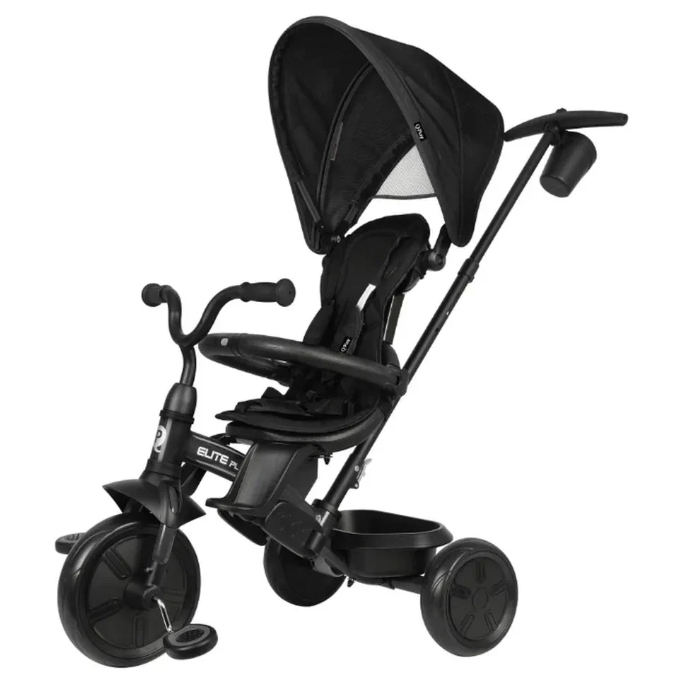 Qplay Elite Platinum 6-in-1 Tricycle Black T10-ZA