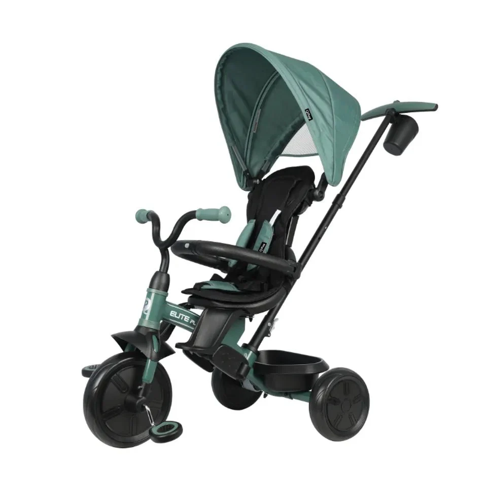 Qplay Elite Platinum 6-in-1 Tricycle Green T10-ZD