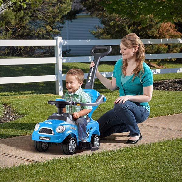 QuickCoupe 3-in-1 Pushing Car Blue B5128/321 - Image 3