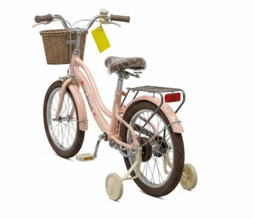 Raccoon Bicycle With Basket 16 Inch Pink TN24R74 16IN - Image 2