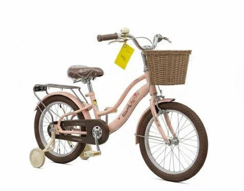 Raccoon Bicycle With Basket 16 Inch Pink TN24R74 16IN - Image 3
