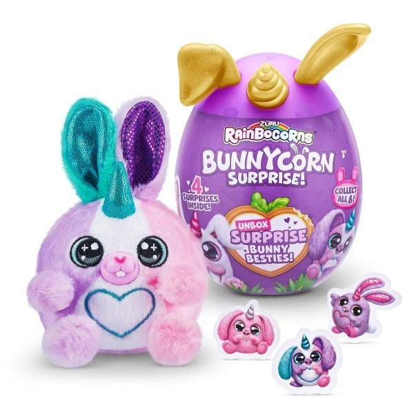 Rainbocorns Bunnycorn Bunny Besties Surprise Mystery Egg Plush ZUR-9260