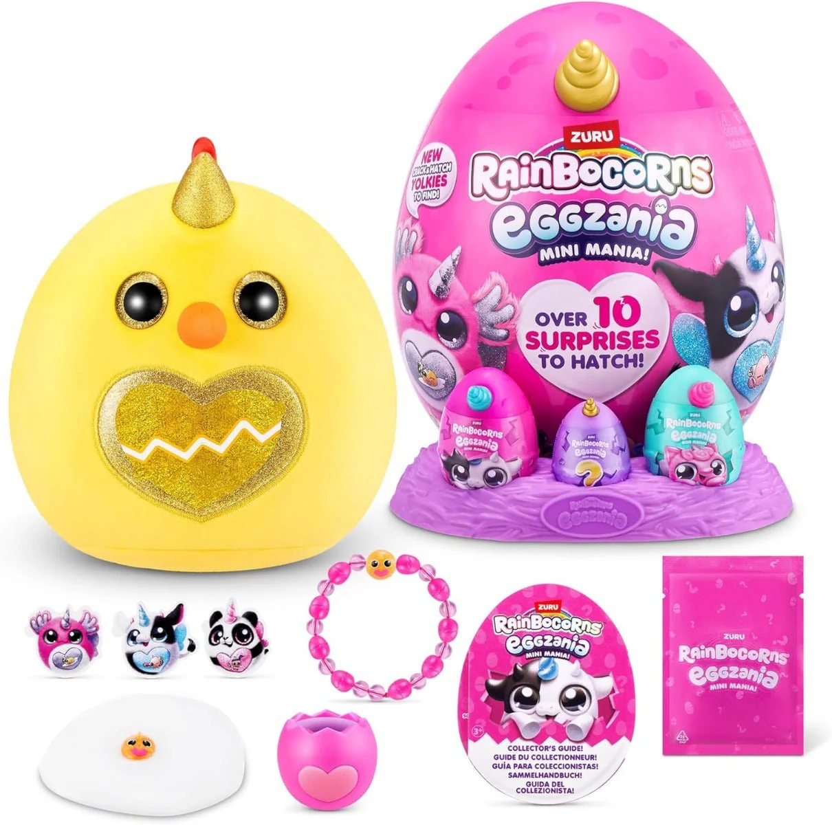 Rainbocorns Eggzania Mini Mania Plush Surprise ZUR-9296 - Image 3