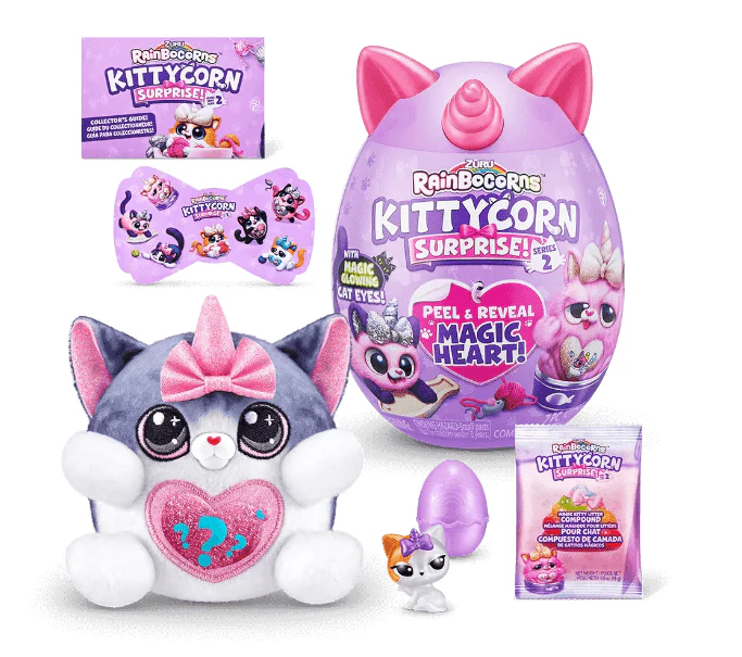 Rainbocorns Kittycorn Surprise Plush Small S7 ZUR-9279