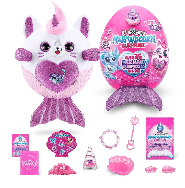 Rainbocorns Mermaidcorn Surprise Plush Medium S7 ZUR-9283 - Image 3