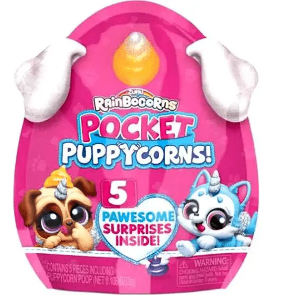 Rainbocorns Pocket Puppycorns Surprise Bobble Head Small ZUR-9285