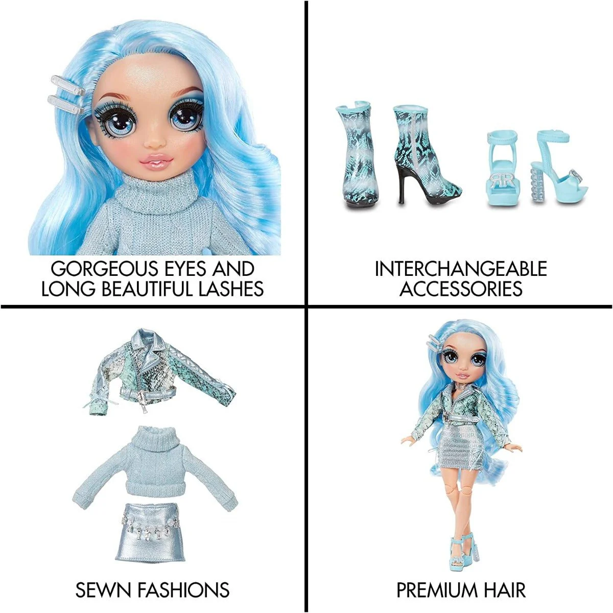 Rainbow High Fashion Doll - Ice Gabriella Icely MGA-575771