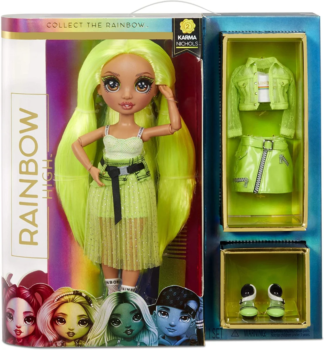 Rainbow High Karma Nichols Fashion Doll 572343