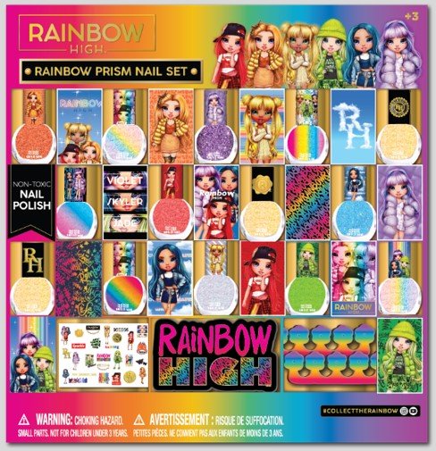 Rainbow High Nail Polish Makeup RH0014GA