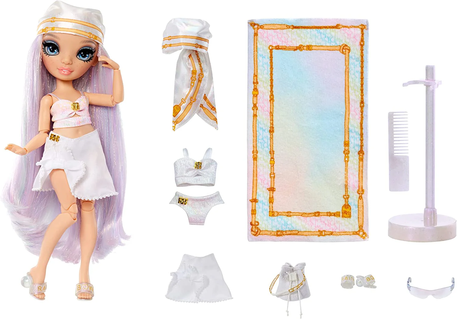 Rainbow High Pacific Coast Fashion Doll - Margot De Perla Opal MGA-578406 - Image 2