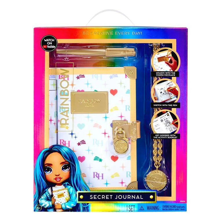 Rainbow High Secret Journal with Lock MGA-578499
