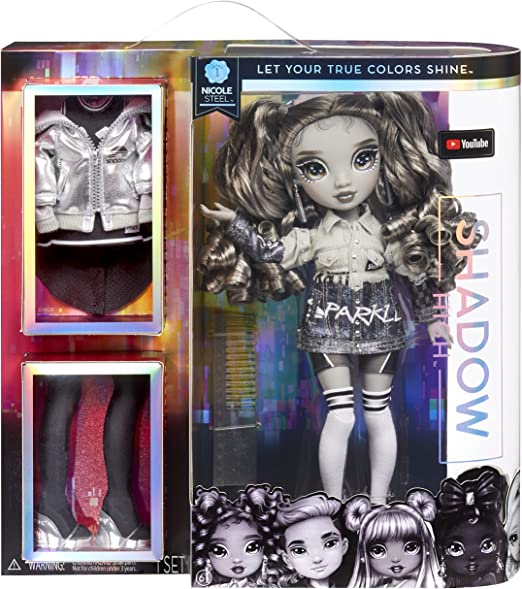 Rainbow High Shadow High Fashion Doll - Nicole Steel MGA-583585