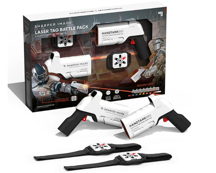 Ramadan Bundle! Toy Laser Tag Handtank Orb & Sharper Image Toy Laser Tag Handtank Starter Pack