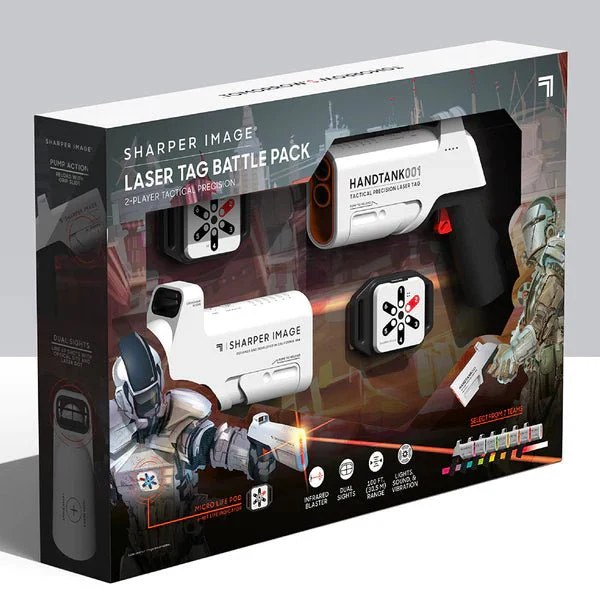 Ramadan Bundle! Toy Laser Tag Handtank Orb & Sharper Image Toy Laser Tag Handtank Starter Pack