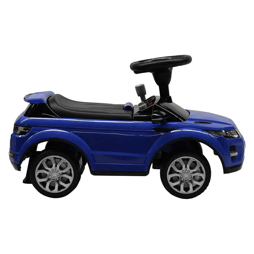 Range Rover Pushing Car Blue 348 - Image 3