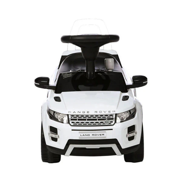 Range Rover Pushing Car White 348 - Image 2