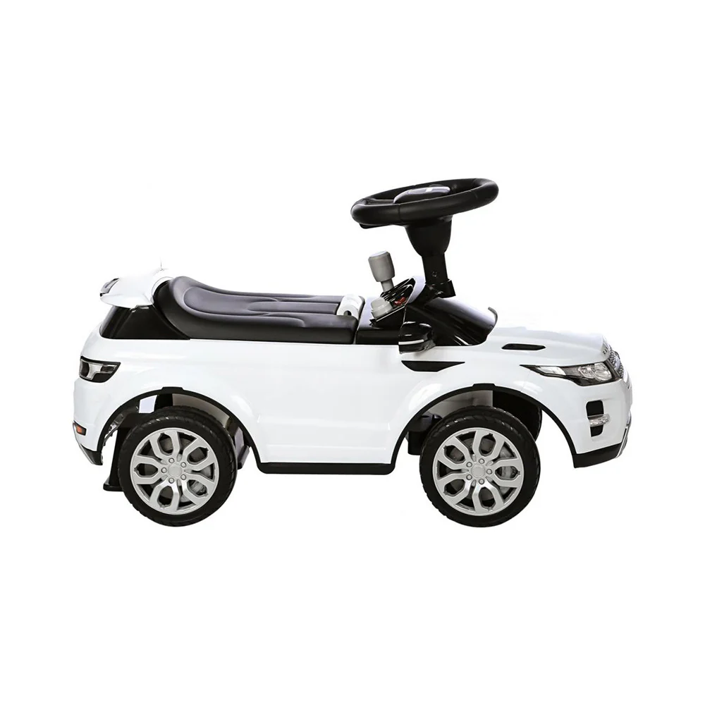 Range Rover Pushing Car White 348 - Image 3