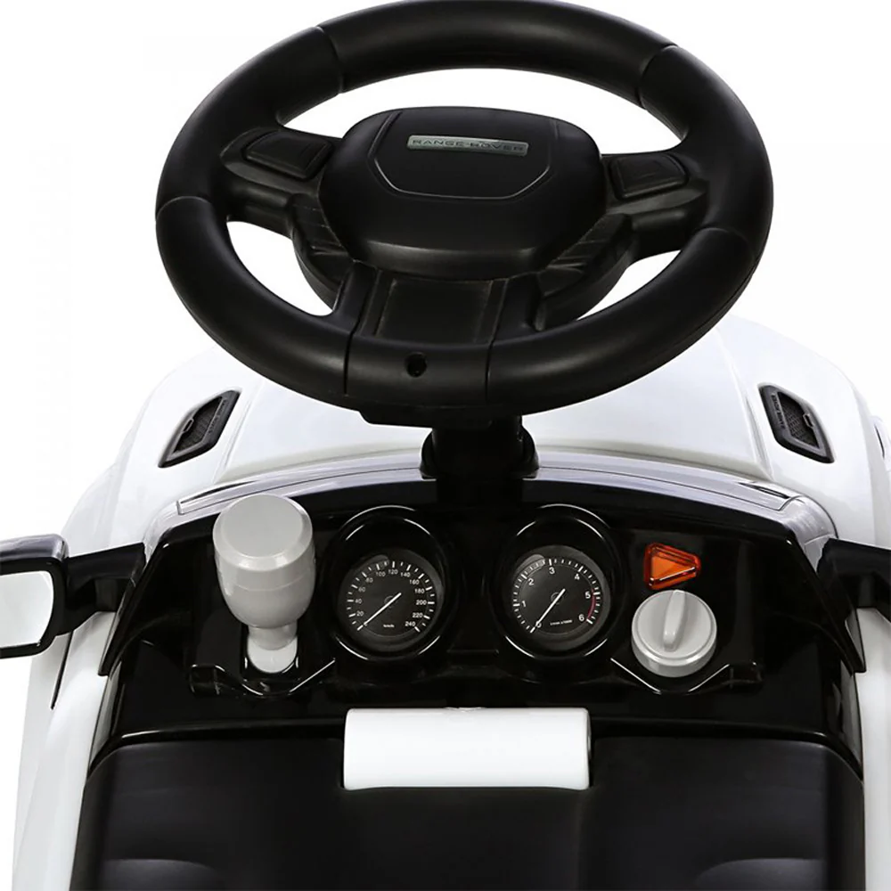 Range Rover Pushing Car White 348 - Image 4