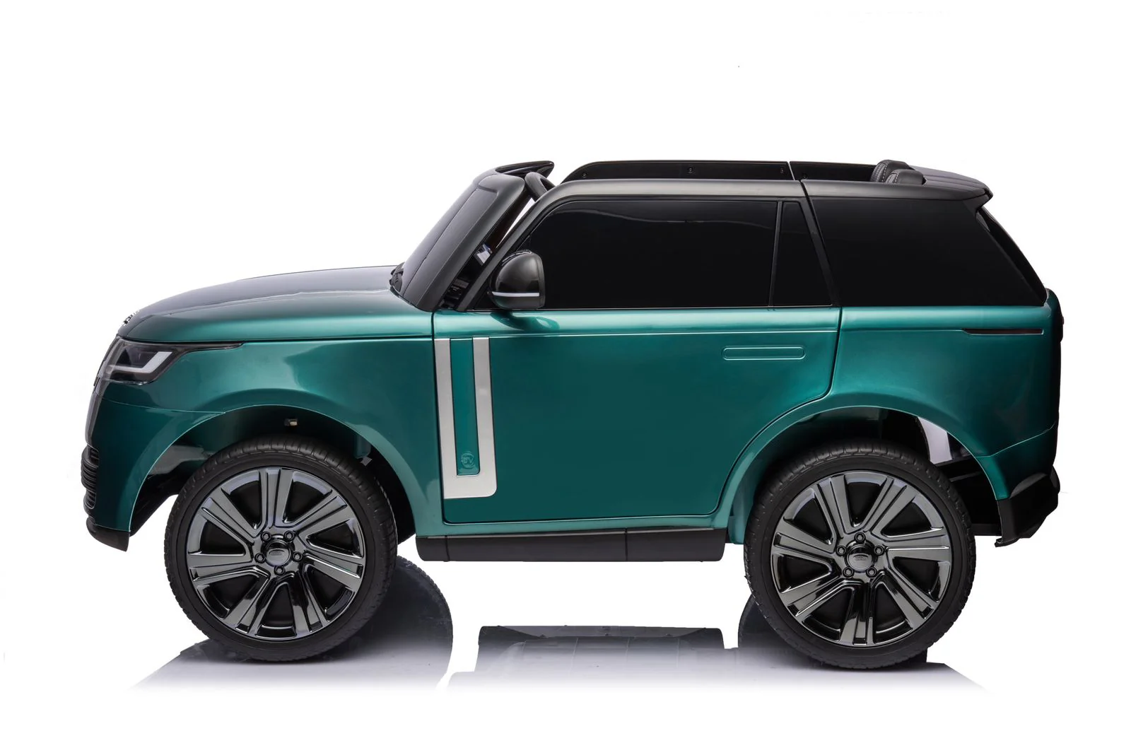 Range Rover Ride On for Kids with Eva Wheels 12V/4M Painted, Green - Image 2