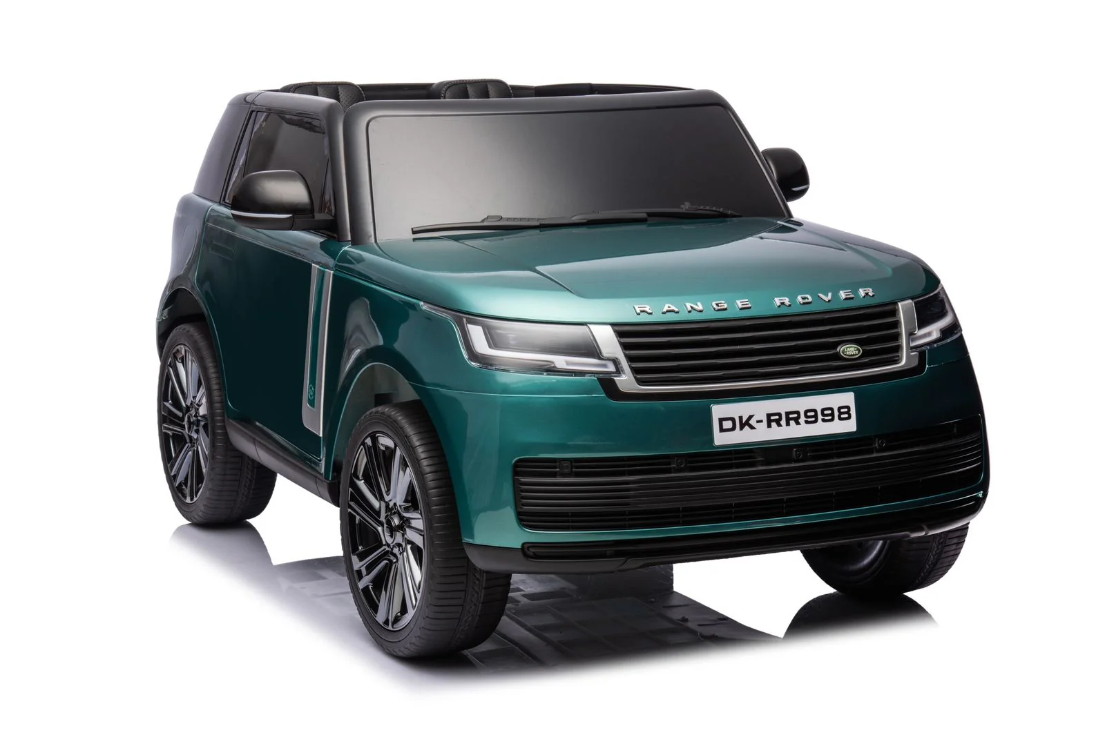 Range Rover Ride On for Kids with Eva Wheels 12V/4M Painted, Green - Image 4