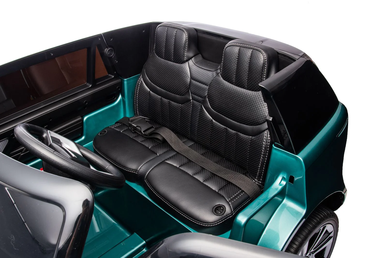 Range Rover Ride On for Kids with Eva Wheels 12V/4M Painted, Green - Image 8