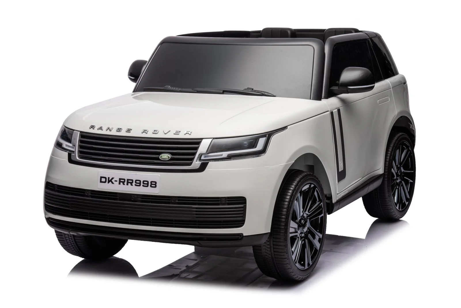 Range Rover Ride On for Kids with Eva Wheels 12V/4M Painted, White - Image 2