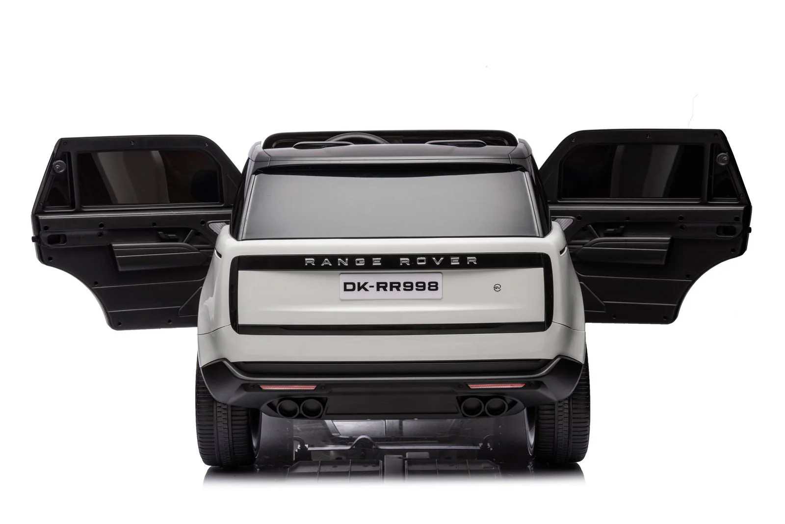 Range Rover Ride On for Kids with Eva Wheels 12V/4M Painted, White - Image 5