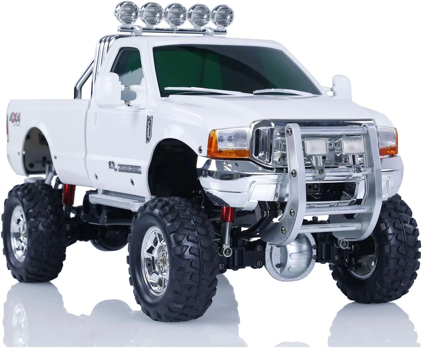Raptor 4x4 Pickup Truck 1:10 Scale 4WD Rally RC Car - Image 7