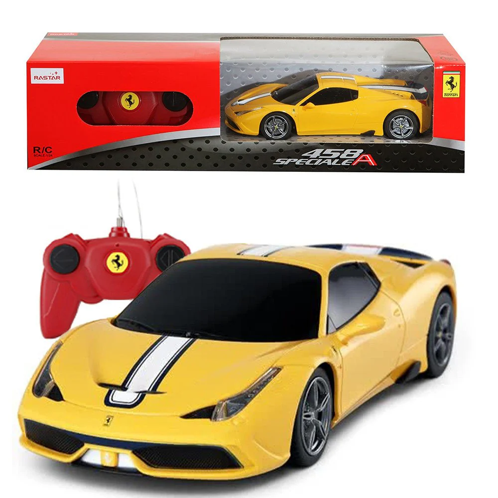 Rastar Ferrari 458 Scale Radio Control Model Car Assorted 71900 - Image 3