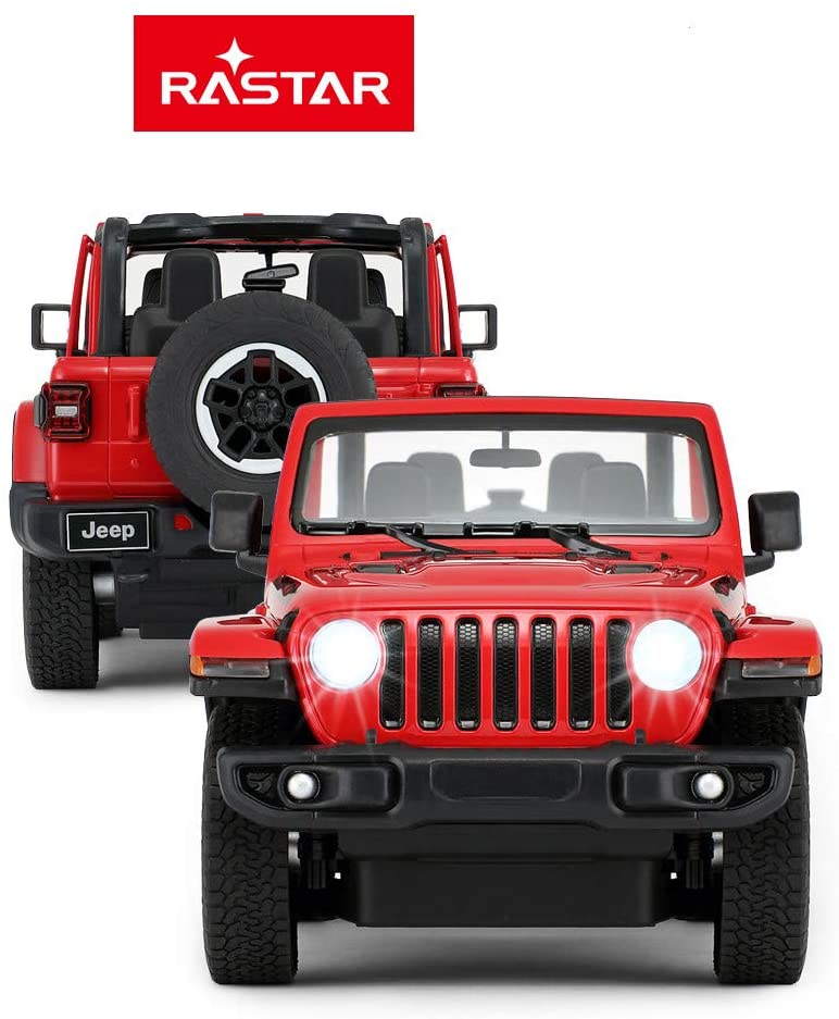 Rastar Jeep Wrangler Rubicon 1:14 Scale 79400 - Image 2