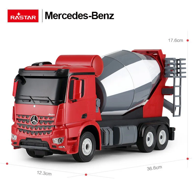 Rastar Mercedes-Benz Arocs Transport Mixer Assorted 78900 - Image 4
