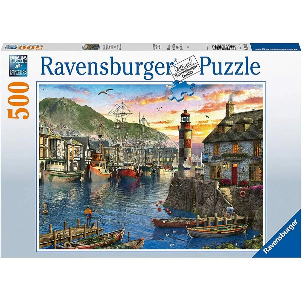 Ravensburger 2D Puzzle Sunrise at the Port 500pcs 15045-8