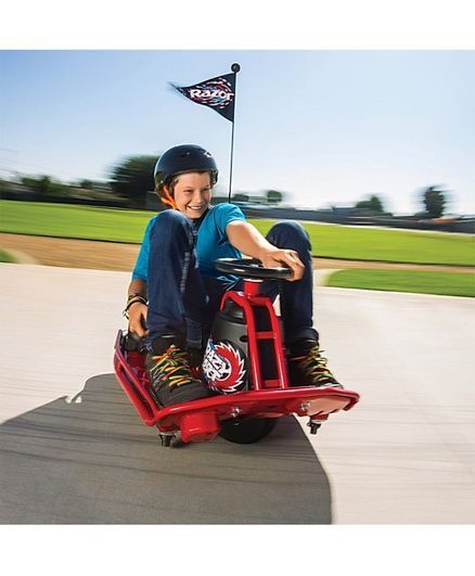 Razor Electric Crazy Cart Junior Black 25173860 - Image 3