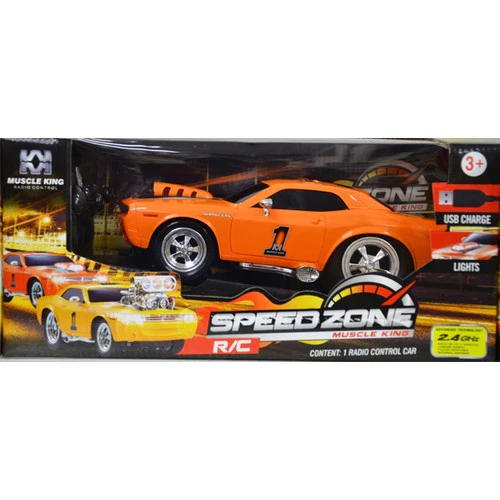 RC Car Speed Zone Muscle King Assorted MK8126B - Image 2