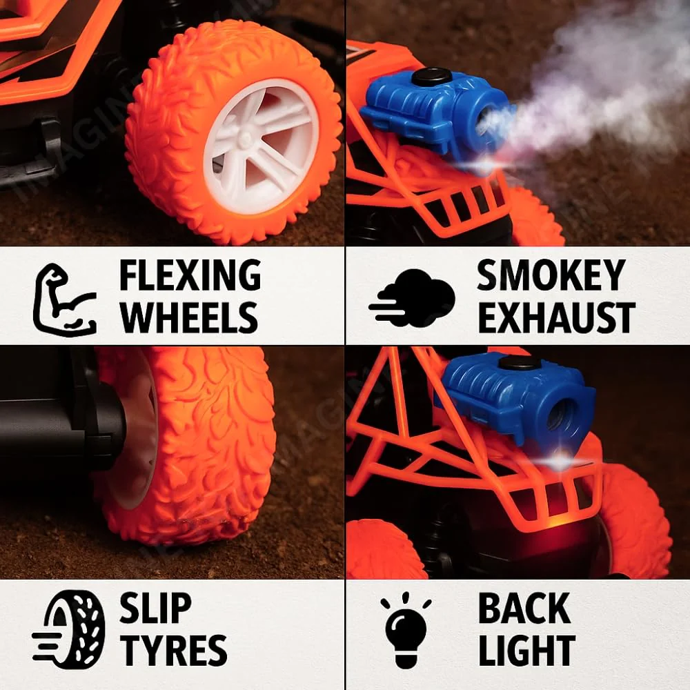 RC Climbing Car 7 Functions 1:20 UD2200B-1 - Image 5