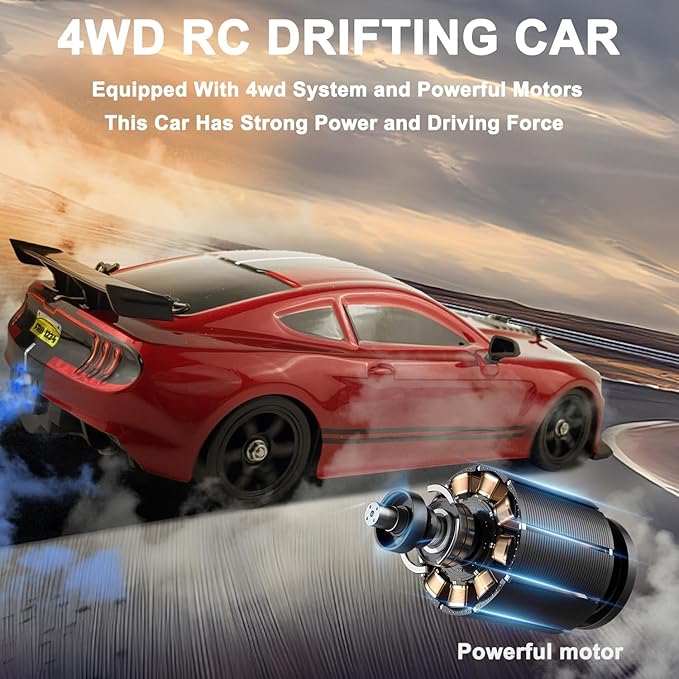 RC Car Drift King with Charger 1:16 Scale 699-160 - Image 4