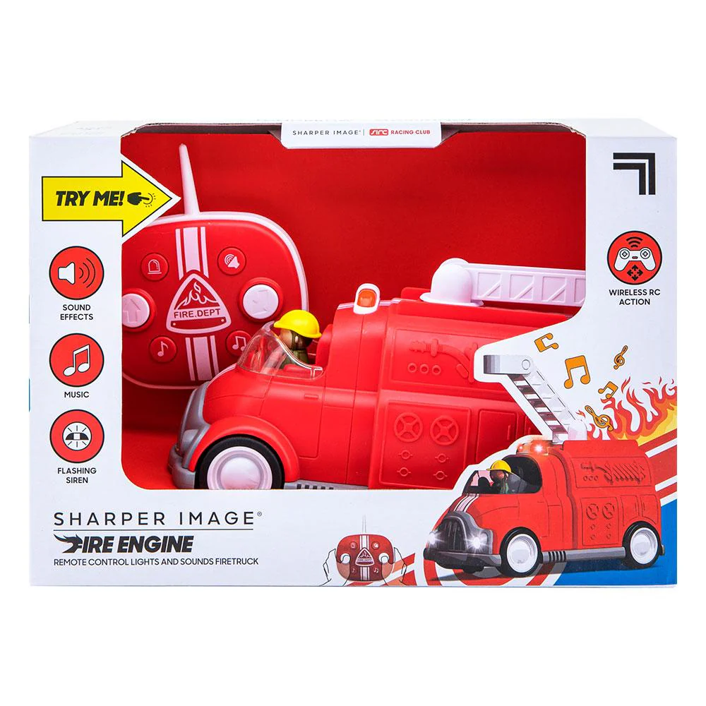 RC Fire Engine Lights and Sounds 1212000601 - Image 5