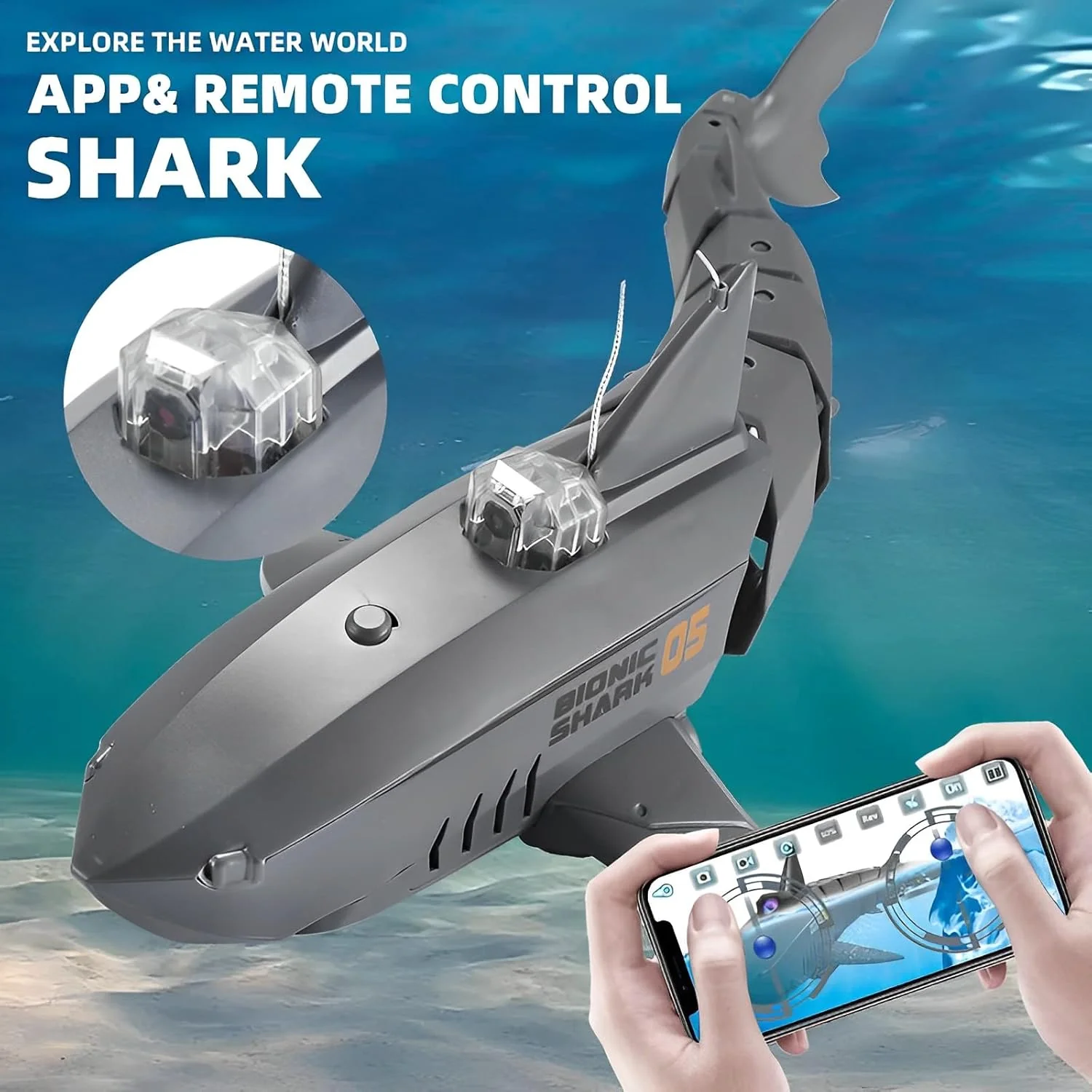 RC Shark With Camera 4D-S6