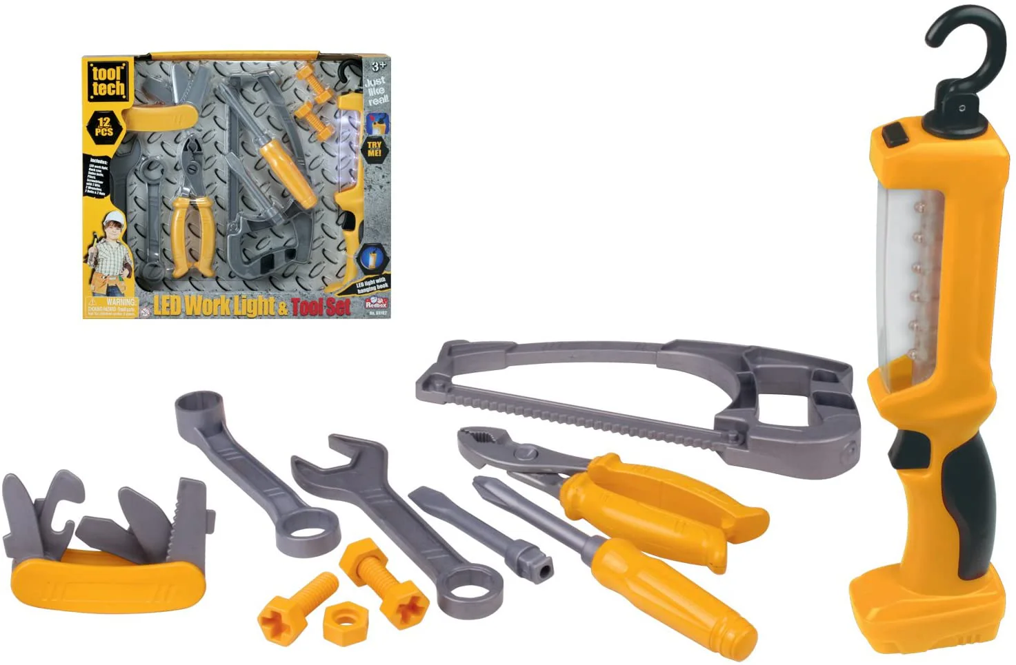 Redbox Tool Tech LED Work Light Tool Set 65102