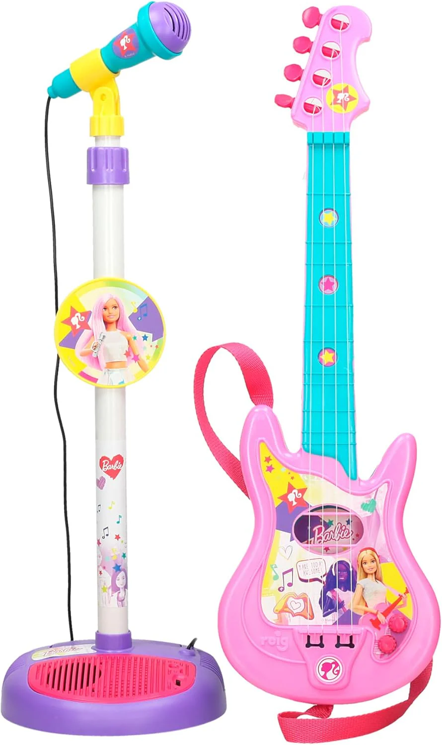 Reig Barbie Stand Microphone With Audio 4405 - Image 2