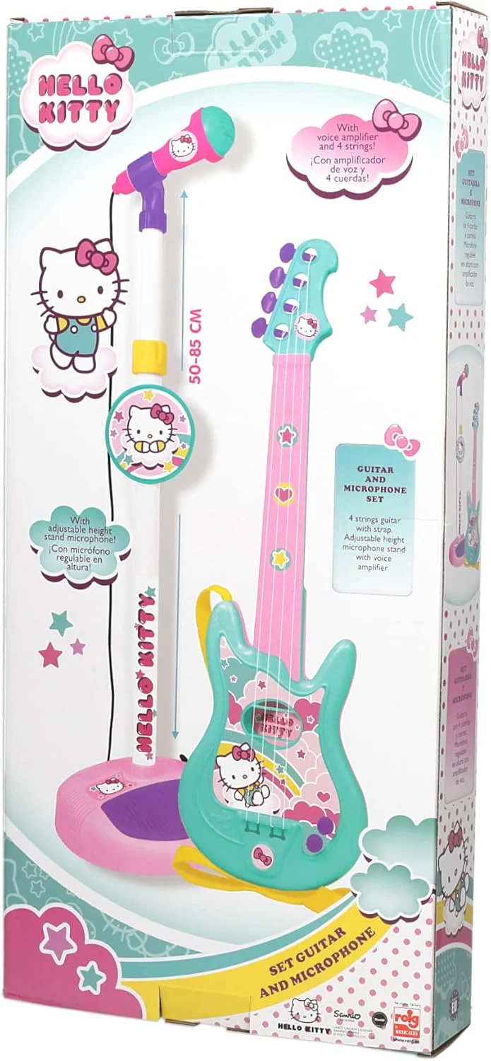 Reig Hello Kitty Microphone And Guitar Set 1494 - Image 5