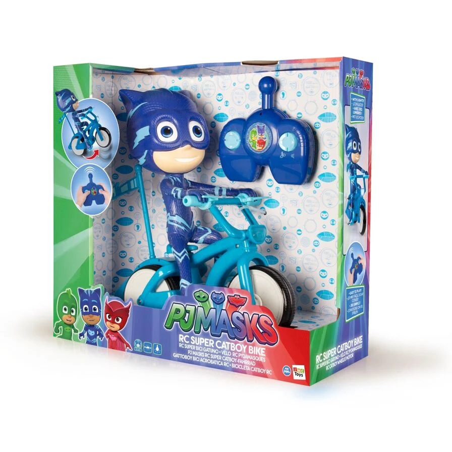 Remote Control PJ Masks Catboy Wheelie Bike 273016 - Image 3