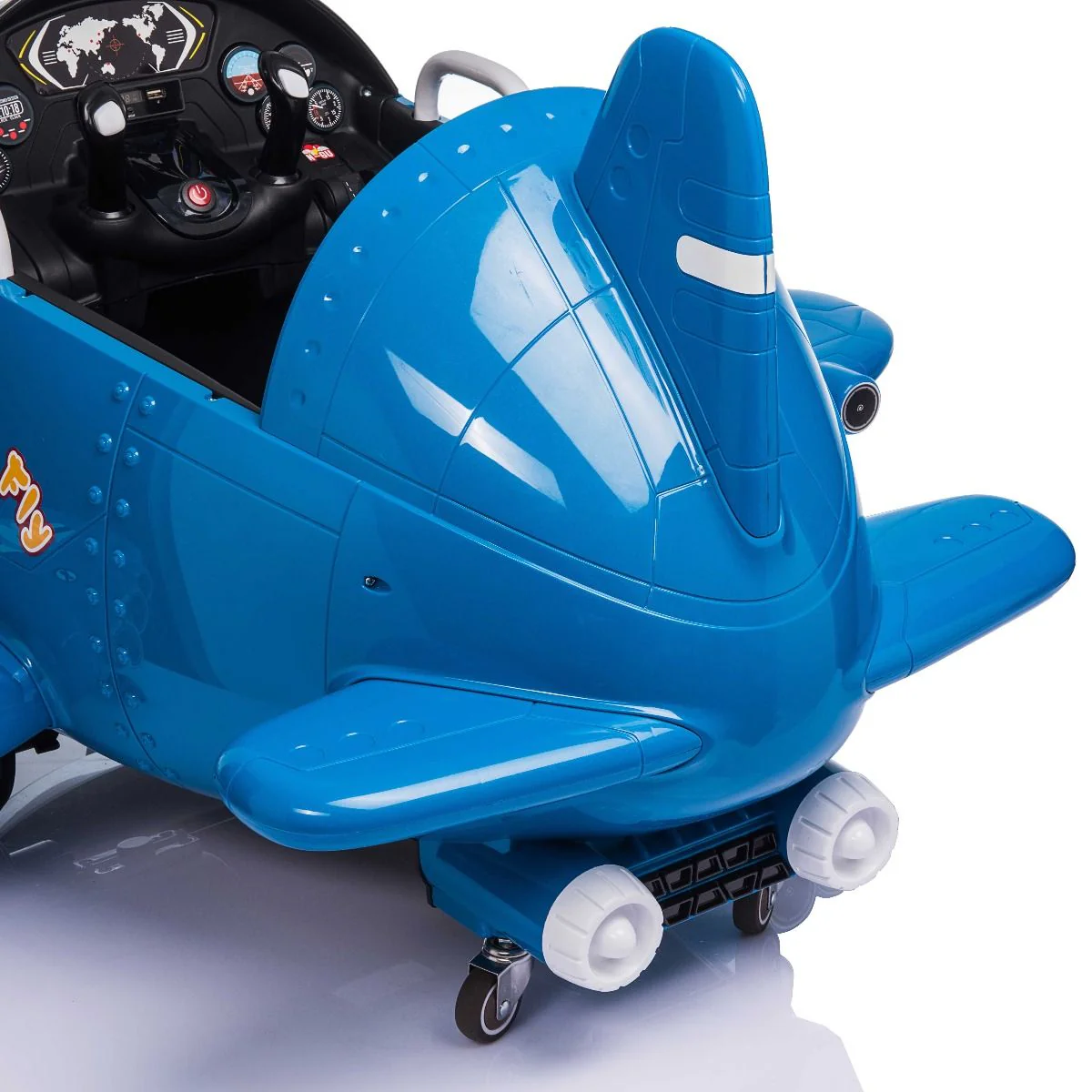 Remote Control Plane RideOn 2M2B Eva Wheel Blue 20201 - Image 4