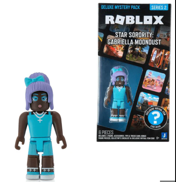 Roblox Deluxe Mystery Pack Star Sorority: Gabriella Moodust 3inch ROB0593/ROX0007