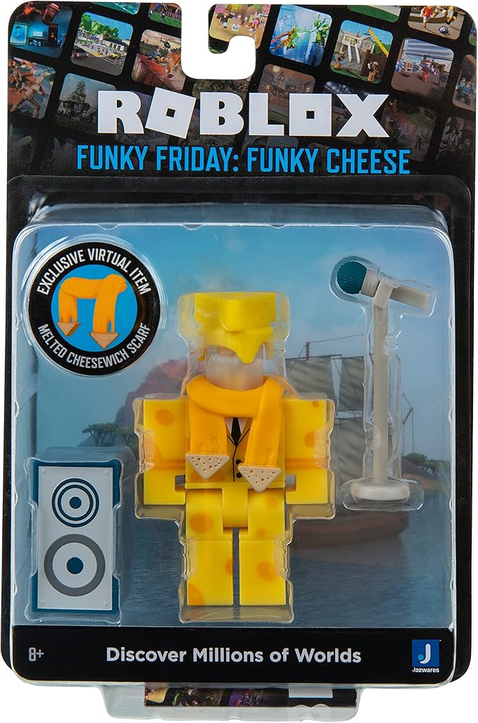 Roblox Core Figure Funky Friday Funky Cheese ROB0684/10705 - Image 2