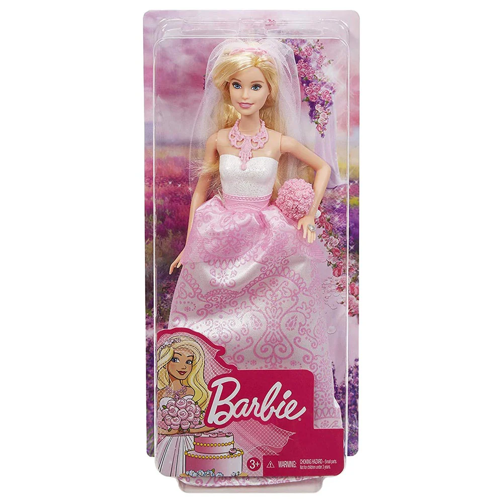 Royal Fairytale Barbie Bride Doll CFF37 - Image 3