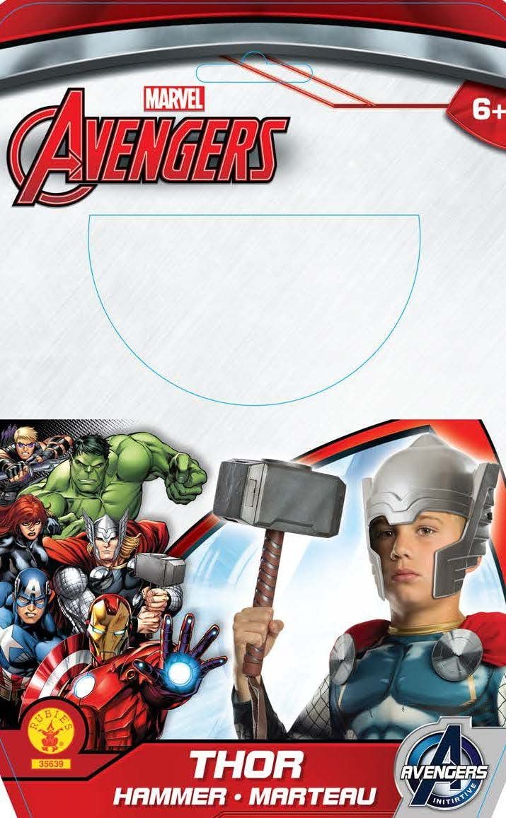 Rubies Avengers Deluxe Child Thor Hammer Marvel 35639 - Image 4