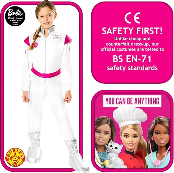 Rubies Barbie Astronaut Costume Small 700977-S - Image 7
